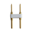 AC220-240V 2 Pin 6mm LED Flexible Strip Tape Rope Light Connector Adapter EU Plug