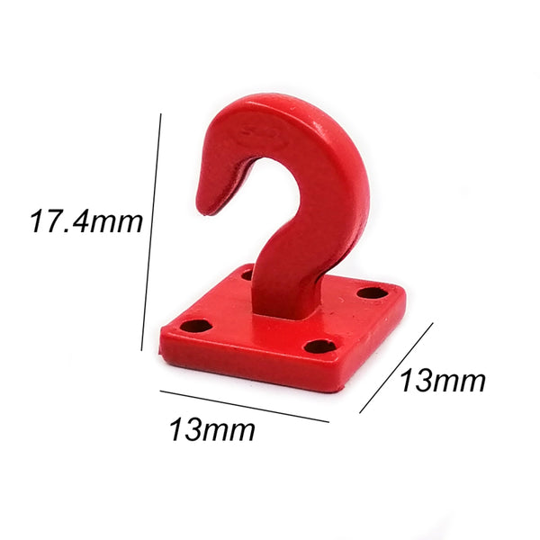 Simulation Climbing Car Trailer Hook Front Bar Hook Rear Bar Rescue Hook forC2K8