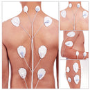 20 Pcs Unit Pads Replacement Electrodes for TENS Unit Reusable Self Adhesiv