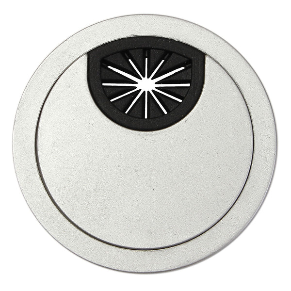 50mm Cable Tidy Port Surface Outlet Wire Hole Cover for Computer Desk Table