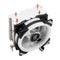 9CM Double Copper Tube Aurora DIY Game Cooling Fan CPU Radiator For 775/115x/1366/AMD Series