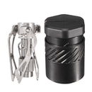 Outdoor Portable Mini Folding Cooking Stove Ultralight Pocket Camping Picnic Gas Burner
