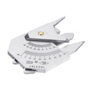 Machifit HJC45B Welding Inspection Ruler Gauge Weld Bead Height Welding Seam Gap