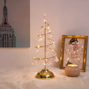 Led Christmas Lights Crystal Christmas Tree Lights Room Bedroom Table Lamp CI7H2