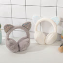 Ladies Winter Warm Cute Earmuffs Outdoor Earmuffs Creative New Sequins Cat EM5V4