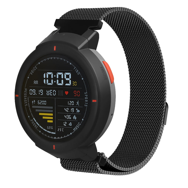 Bakeey Milanese Magnetic Metal Replacement Watch Band Strap for Xiaomi Amazfit Verge Smart Watch