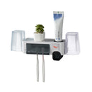 UV Ultraviolet Toothbrush Sterilizer Holder Toothpaste Squeezers Dispenser With Cup