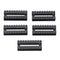 5 Pcs 2.54mm 20 Pins IC Socket Wide DIP Sockets Adapter Solder Type