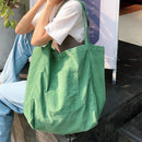 Women's Casual Tote Bag Canvas Tote Bag Girl School Bag Large Capacity ShoulC2P8