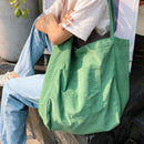 Women's Casual Tote Bag Canvas Tote Bag Girl School Bag Large Capacity ShoulC2P8