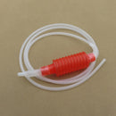 2 Meter Red Syphon Tube Hand Fuel Pump Gasoline Siphon Hose Gas Oil Water F