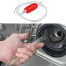 2 Meter Red Syphon Tube Hand Fuel Pump Gasoline Siphon Hose Gas Oil Water F