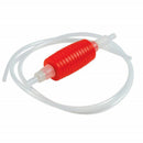 2 Meter Red Syphon Tube Hand Fuel Pump Gasoline Siphon Hose Gas Oil Water F