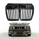 Front Hood Kidney Grille Grill Black for BMW E30 Front Grille 3 Series M3 1