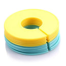 72 Pieces 8 Colors Clothing Size Dividers Round Hangers Closet Dividers