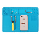 38x26cm Heat Resistant Soldering Mat Silicone BGA Soldering Station Insulation Repair Tools Maintenance Platform Desk Pad