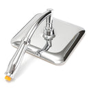 9 Inch Square Angle Bathroom Rainfall Pressurize Wall Mount Top Rainfall Shower Head