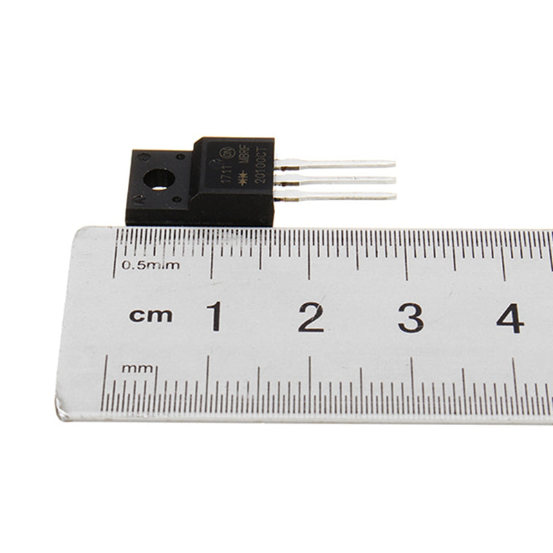 10Pcs MBRF20100CT 20A 100V TO-220 Schottky Diode with Rectifier