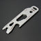 Sanrenmu GJ023D Multi Tools Kit Nail Puller Wrench Opener Keychain