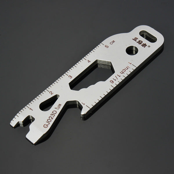 Sanrenmu GJ023D Multi Tools Kit Nail Puller Wrench Opener Keychain