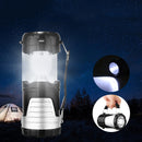 5W 6LED USB Rechargeable Solar Lantern Outdoor Camping Light Worklight Searchlight