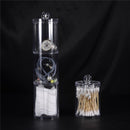 Acrylic Cotton Swab Storage Box Makeup Organizer Cosmetic Makeup Clean Cotton Organizer Jewelry Storage Box Holder and Candy Jars