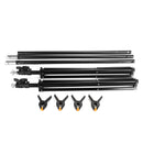 Aluminum Alloy Photography Background Stand Tools Kit Portable Easy Installl