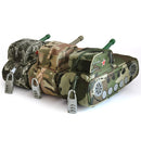 Cool Tank Shape Pencil Case Bag Pen Box Stationery Boy's School Pen Case Purse Fountain Pen Case