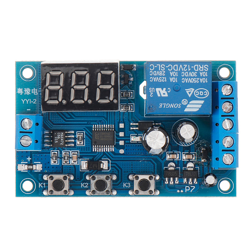 YYI-2 5V/12V/24V Current Detection Module Current Limit Overcurrent Motor Blocking Protection Board Current Sensor Relay Board