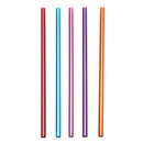 10Pcs/Set Aluminum Drinking Straw Straws Reusable Slurpee Cocktail Drinking Straw Party Supplies
