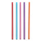 10Pcs/Set Aluminum Drinking Straw Straws Reusable Slurpee Cocktail Drinking Straw Party Supplies