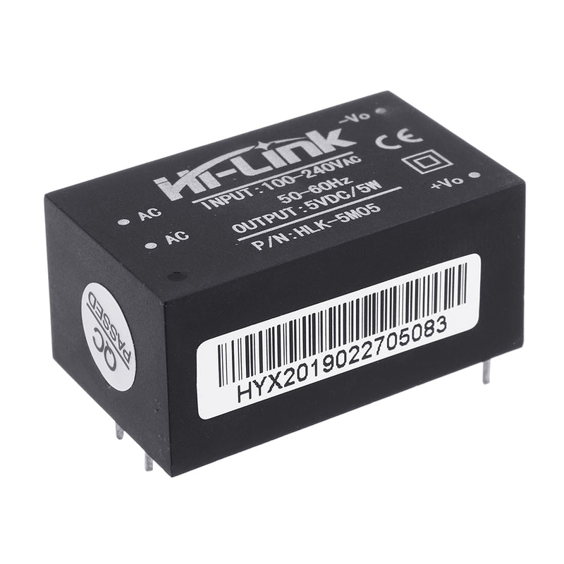 HLK-5M05 AC 100-240V to DC 5V 5W AC-DC Low Ripple Switching Power Supply Module Power Step Down Buck Regulator