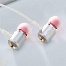 Langsdom M400 Metal Heavy Bass In-ear Earphone Headphone with Mic for Xiaomi Huawei Samsung Note8 S8