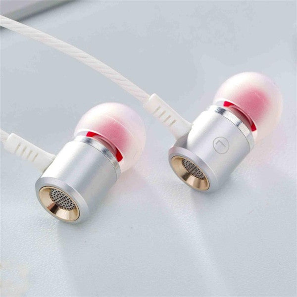 Langsdom M400 Metal Heavy Bass In-ear Earphone Headphone with Mic for Xiaomi Huawei Samsung Note8 S8