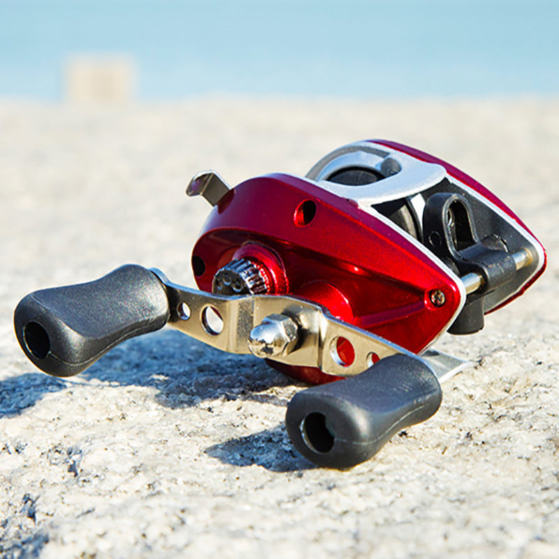 ZANLURE 3.3:1 3BB Metal+Plastic Right Hand Baitcasting Fishing Reel Resistance Brake Sea Fishing