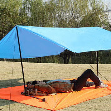 KCASA KC-TTL 250cm Ultralight Sun Shelter Camping Picnic Mat Beach Tent Pergola Awning Taffeta Tarp