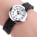 DUOYA DY005 Retro Style Ladies Bracelet Watch Gift Leather Strap Quartz Watches