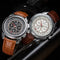 YAZOLE 444 Texture Three Small Dial 24h Display Week Display Men Fashion Quartz Watch