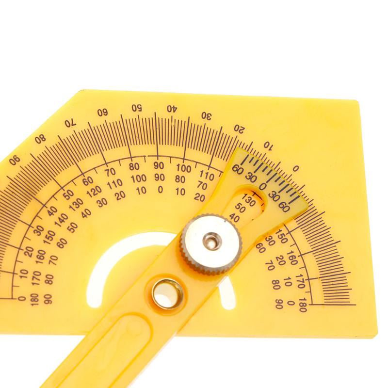 Angle Engineer 180 Degree Protractor Finder Measure Arm Ruler Gauge Tool