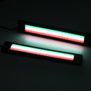 2Pcs Flexible 3 Colors Car Auto COB LED Strip Daytime Running Driving Light DRL 480LM