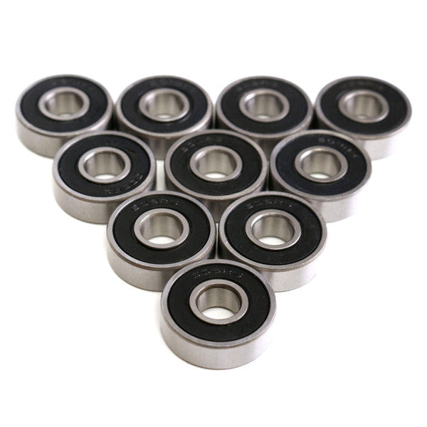 10pcs 8x22x7mm Deep Groove Miniature Bearing Seal Ring 608-2RS 608RS Deep Groove Ball Bearing