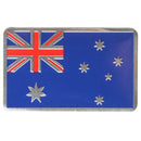 2Pcs Aluminum Alloy 3D Badge Austrlia Australian Flag Pattern Sticker Emblem Decoration