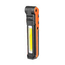 COB Front+Side LED 270 Rotation USB Charging Work Light Magnet Tail Folding Flashlight
