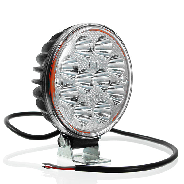 DC 12-80V 1000lm Motorcycle Headlamp High Low Beam Headlamp IP65 White Light