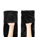 USB Electric Heated Soft Velvet Scarf Heating Pad Neck Warmer Shawl Fashion With Two Hand Pockets