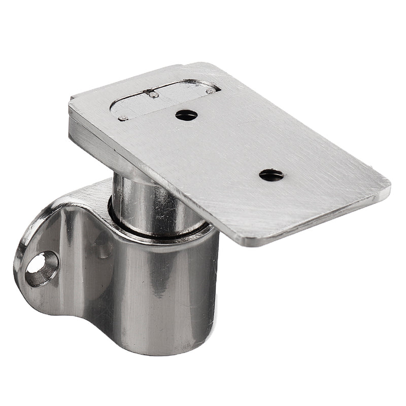 Solid Zinc Alloy Adjustable Magnetic Door Stopper Hidden Floor Mount Door Catch Free Punching Door Holder w/ 3M Sticker