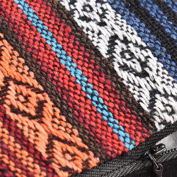 Bohemian Striped Linen Pillow Case Square Home Decorative Sofa Cushion Cover Pillow Cover