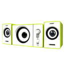 SADA D-200D Mini Portable Stereo Deep Bass USB 3.5mm Aux Speaker Desktop Loudspeaker