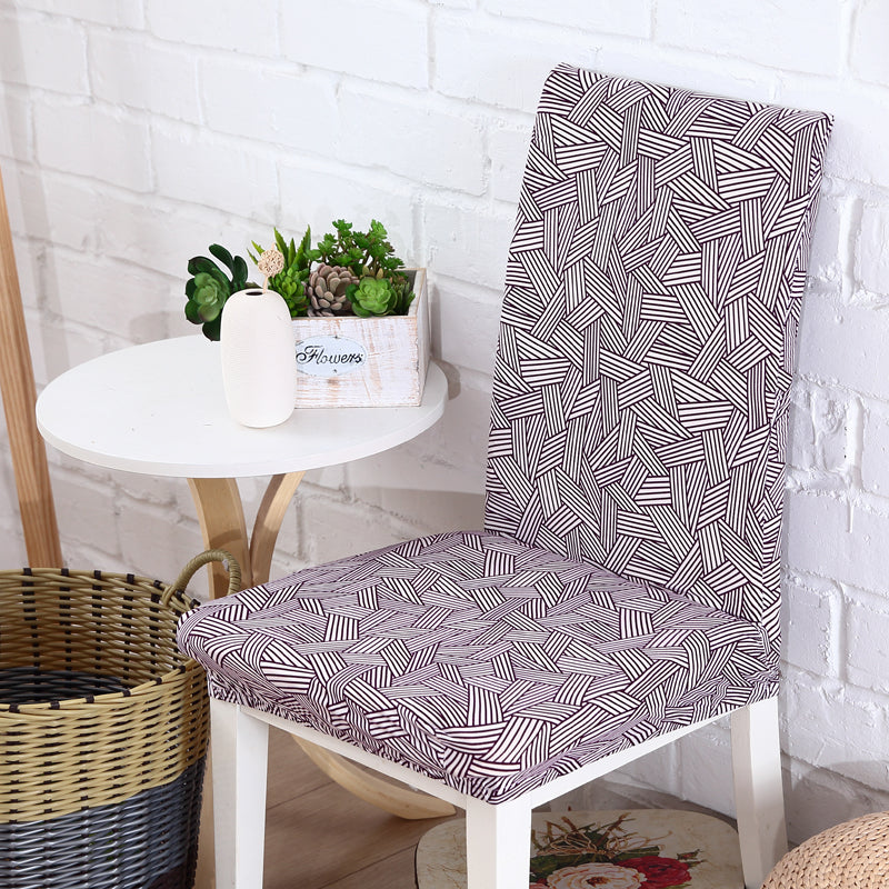Honana WX-914 Elegant Noble Spandex Elastic Stretch Chair Seat Cover Dining Room Home Wedding Decor