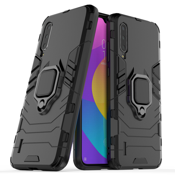 Bakeey Armor Magnetic Card Holder Shockproof Protective Case For Xiaomi Mi9 Mi 9 Lite / Xiaomi Mi CC9 6.39 inch